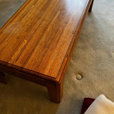 Oak Coffee Table 