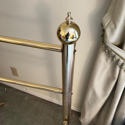 Brass Plated Quilt Rack 