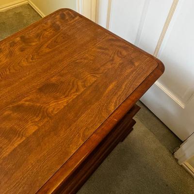 Ethan Allen Maple End Table with Formica Top