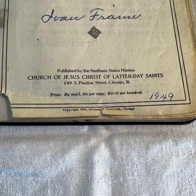 Songs of Zion 1908 - LDS 