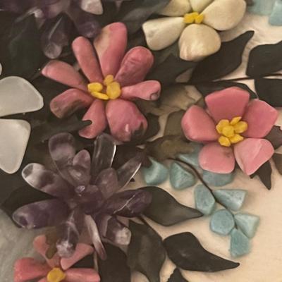 Polished Rock Stone Picture. 