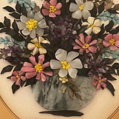 Polished Rock Stone Picture. 