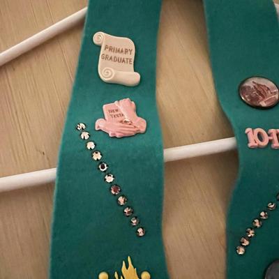 Primary Sash with badges, LDS 