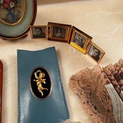 Perfume Bottles, Soap Dish, Fan