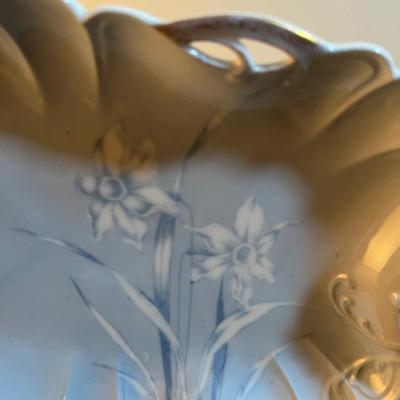 Blue East Lily Copenhagen Plate 