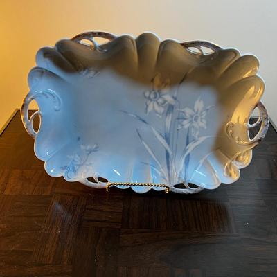 Blue East Lily Copenhagen Plate 