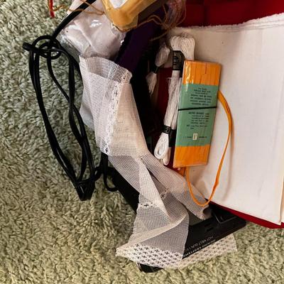 Yarn Craft items plus Glue Gun