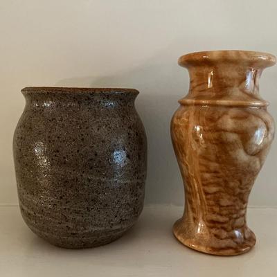 2 Art Studio and Alabaster Vase 