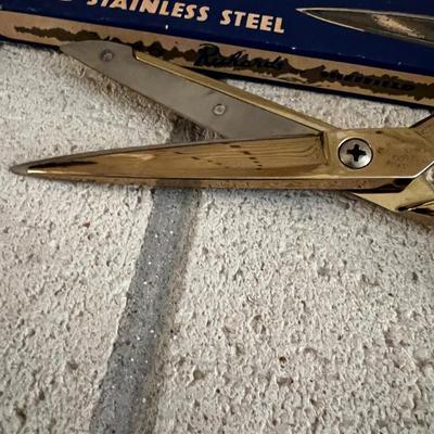 Richards Golden Age Sheers and Scissors, In Original Box - Mint