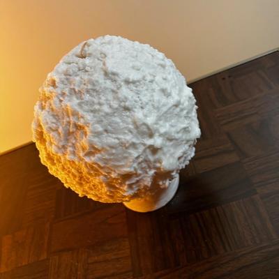 6" Snowball Candle NEW