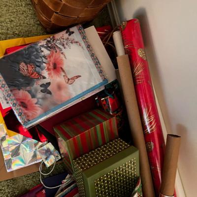 Large lot of Vintage Wrapping Paper 