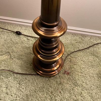 Pair of Brass Lamps 