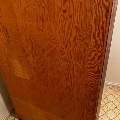 Pine Book Shelf Mahogany Stain