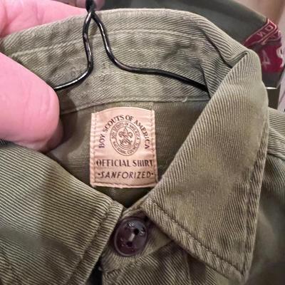 2 Boy  Scout Shirts 