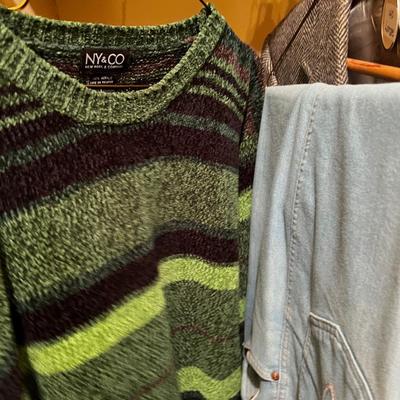 Several Men's Jackets Tweed Etc. Pants. Cashmere 