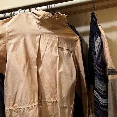 Several Men's Jackets Tweed Etc. Pants. Cashmere 