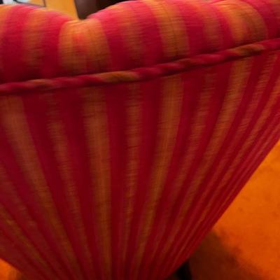 Super Red and Gold Wingback 