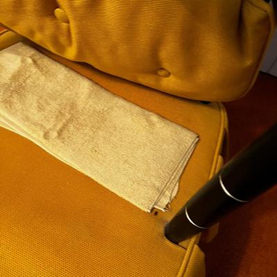 Gold & Black Platform Rocker, Clean!