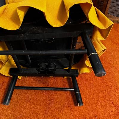 Gold & Black Platform Rocker, Clean!