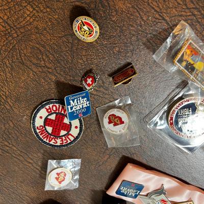 PINS; U of U, Olympic, NRA, Political, Big Pharma, Etc. 