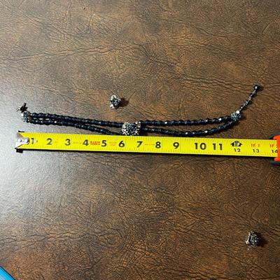 Vintage Jewelry by DeMario Of New York Choker and Earrings.