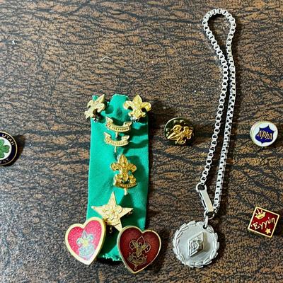 Scouting Pins and possibly some Fraternity Pin