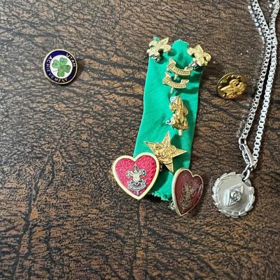 Scouting Pins and possibly some Fraternity Pin