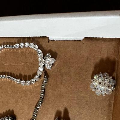 Nice Lot of Clear Glass Rhinestones. 