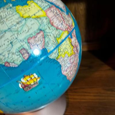 World Globe Copper Color Base