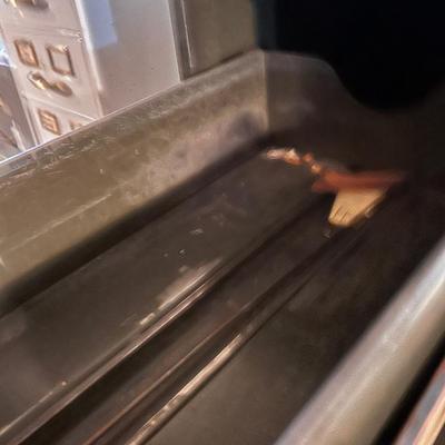 4 Drawer Green File Cabinet 