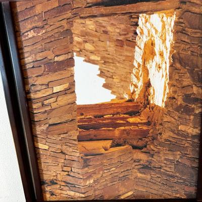 Framed Photo Set Indian Ruins