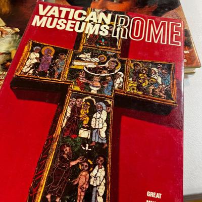 Coffee Table ART Books; Vatican, Michael Angelo Etc. 