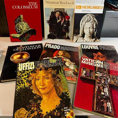 Coffee Table ART Books; Vatican, Michael Angelo Etc. 