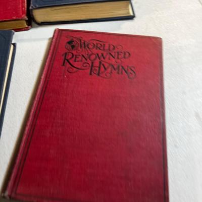 Large Pile of Hymns & Song Books,  Antique and Vintage 