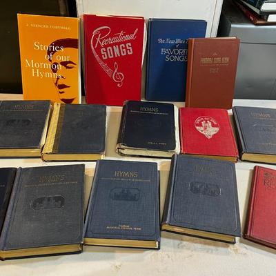 Large Pile of Hymns & Song Books,  Antique and Vintage 