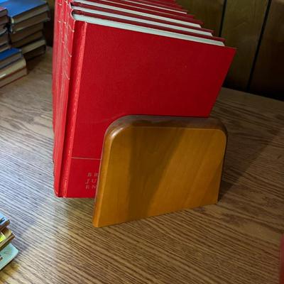 15 Volume Set of the Britannica JUNIOR SET with RACK!! 