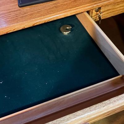 Great Big Corner Oak Desk 