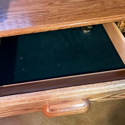 Great Big Corner Oak Desk 