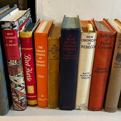 Vintage and Antique Books, Mostly Novels 