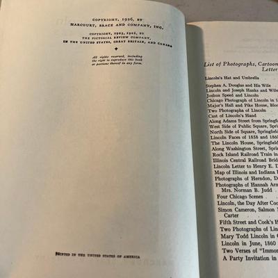 Abraham Lincoln the Prairie Years Vol. 1 & 2