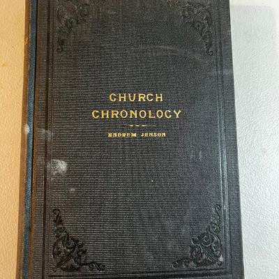 RARE!  Church Chronology By Andrew Jensen 
