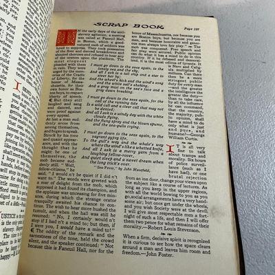 Elbert Hubbard's Scrape Book, Leather Bound