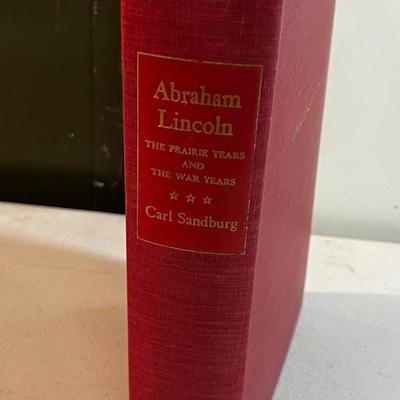 Abraham Lincoln the Prairie Years & the War Years. 1 Volume. 