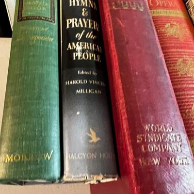 Vintage Antique Song Books 6 Books. 