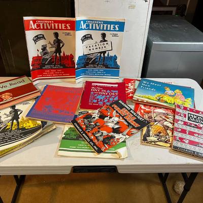 1940's and 1950's Primer Early Reading Books 
