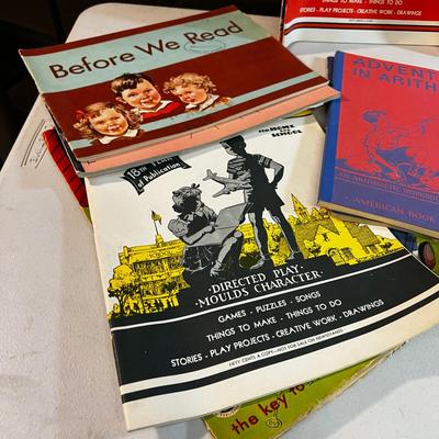 1940's and 1950's Primer Early Reading Books 