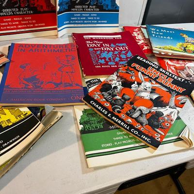 1940's and 1950's Primer Early Reading Books 