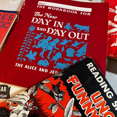 1940's and 1950's Primer Early Reading Books 