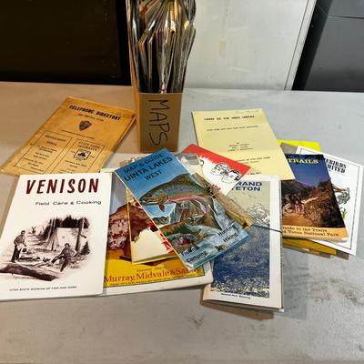 Maps, Postcards and Travel Brochures 