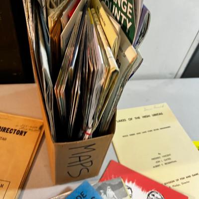 Maps, Postcards and Travel Brochures 